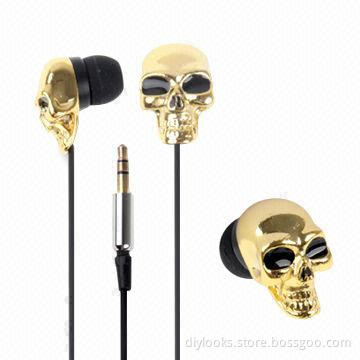 Metal Version of the Skull Headphones